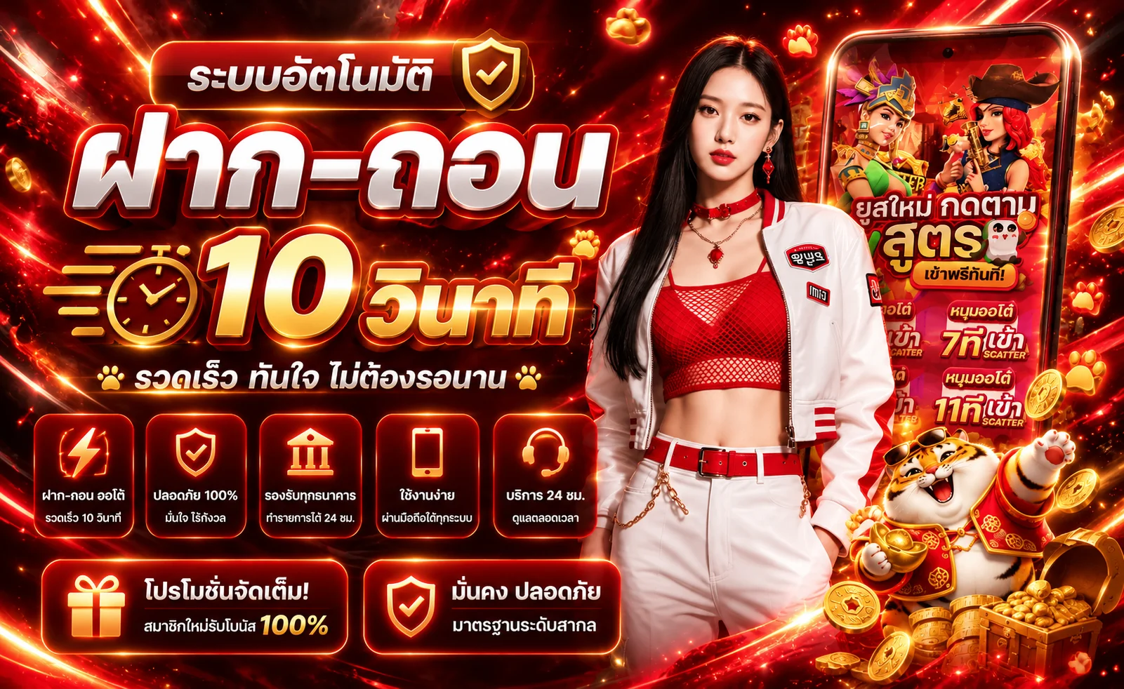 SAWAN168 ฝากถอนอัตโนมัติบนมือถือ